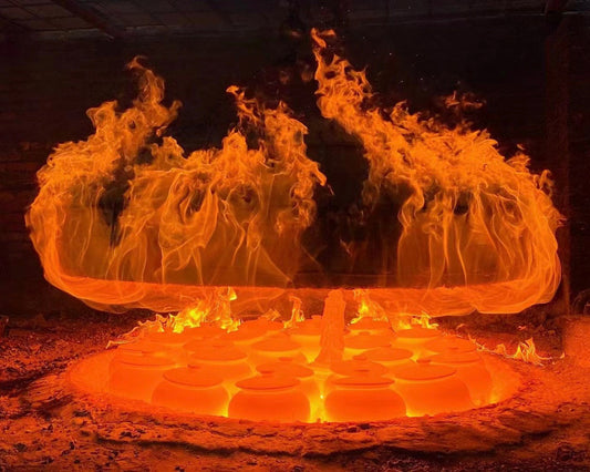 Kiln opening ceremony